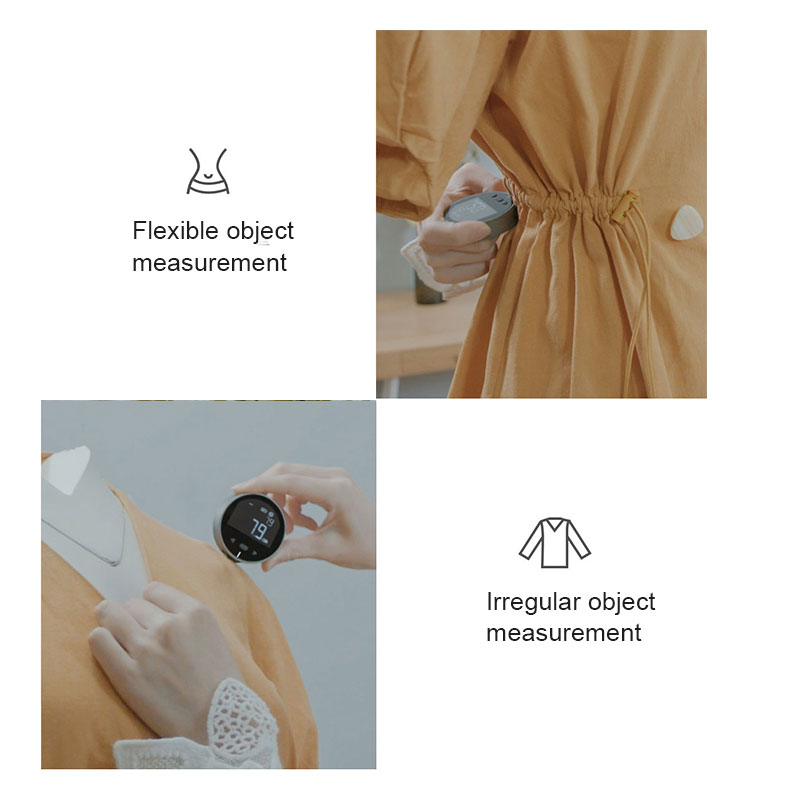 Measuring Ruler Tape Measure High Definition Digital LCD High Precision Electronic Measuring Ruler Tool