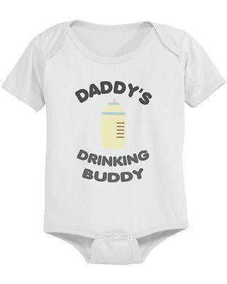 Daddy's Drinking Buddy Baby Bodysuit – Funny Father's Day Baby Gift