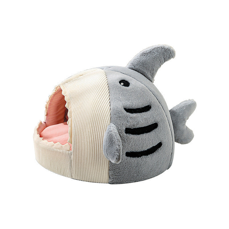 Shark cat nest