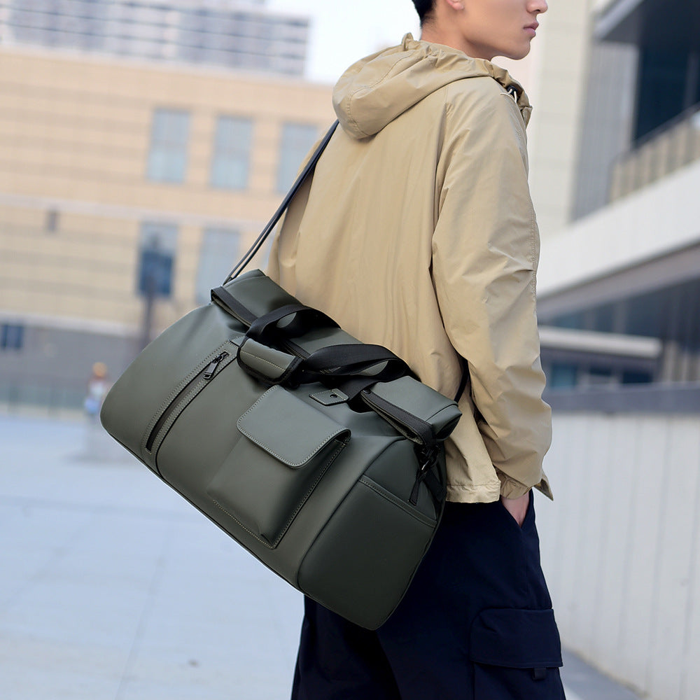 Portable Travel Bag with Dry-Wet Separation