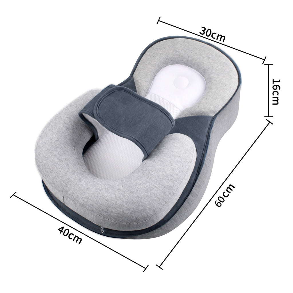 Baby anti-spit-up slope mat