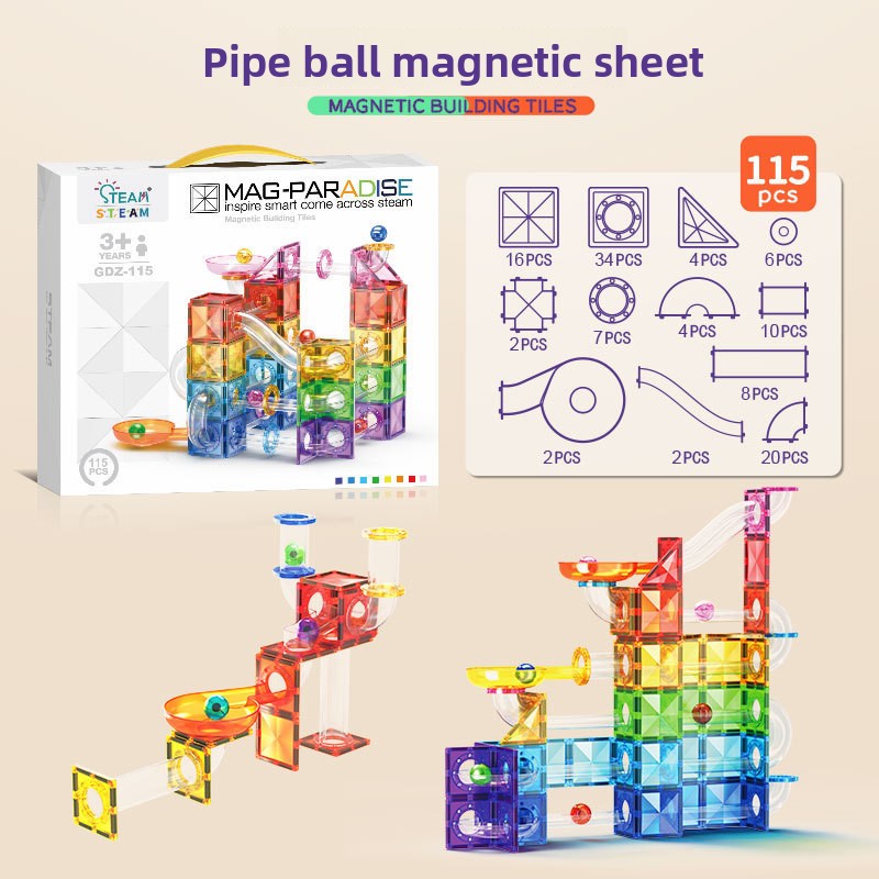 Magnetic Tiles Educational Building Toys for Kids