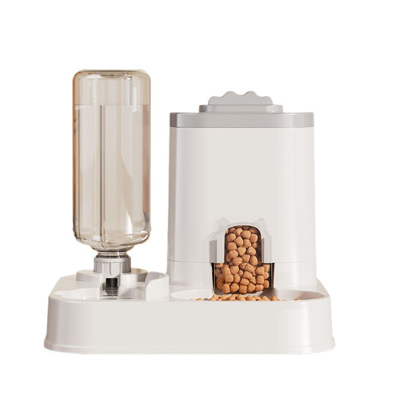 Automatic Pet Feeder and Water Dispenser Combo