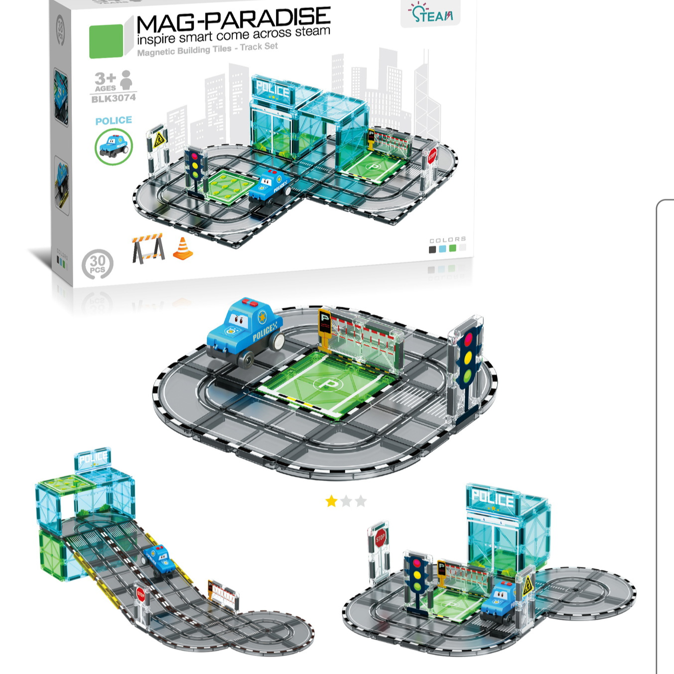 Magnetic Tiles Educational Building Toys for Kids