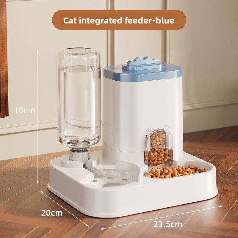 Automatic Pet Feeder and Water Dispenser Combo