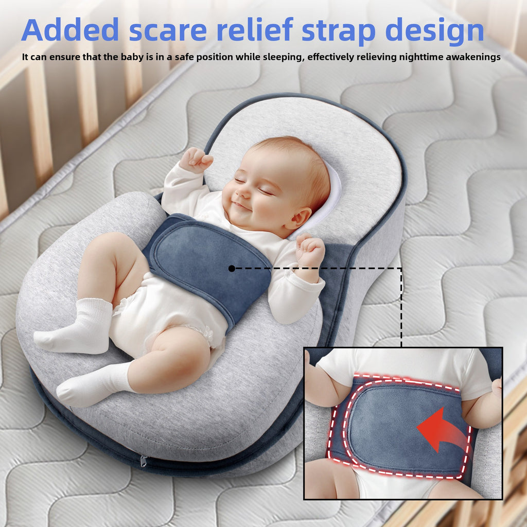 Baby anti-spit-up slope mat