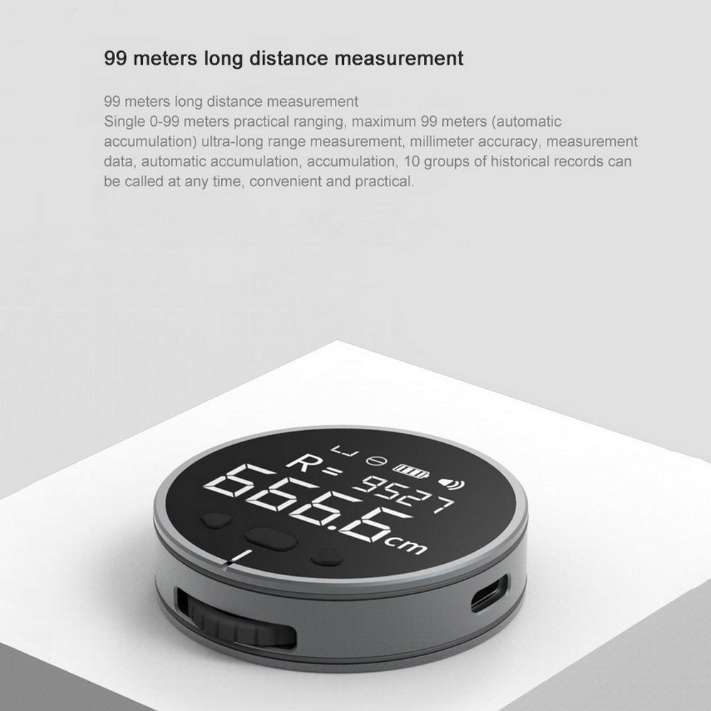 Measuring Ruler Tape Measure High Definition Digital LCD High Precision Electronic Measuring Ruler Tool