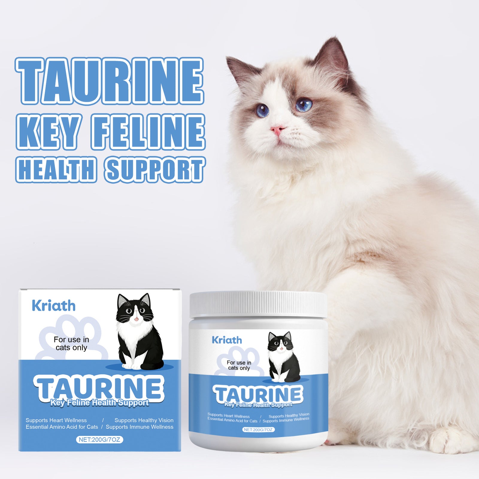 Cat Taurine Nutritional Supplement Powder