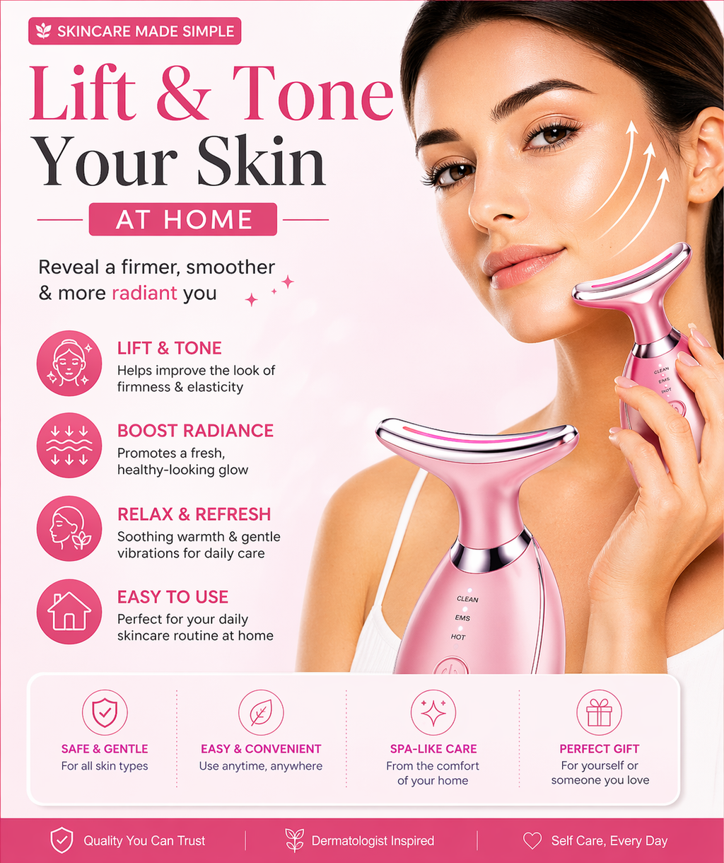 10- Minute Face Lift device, Anti - Aging Skin Tightening & Wrinkle Remover