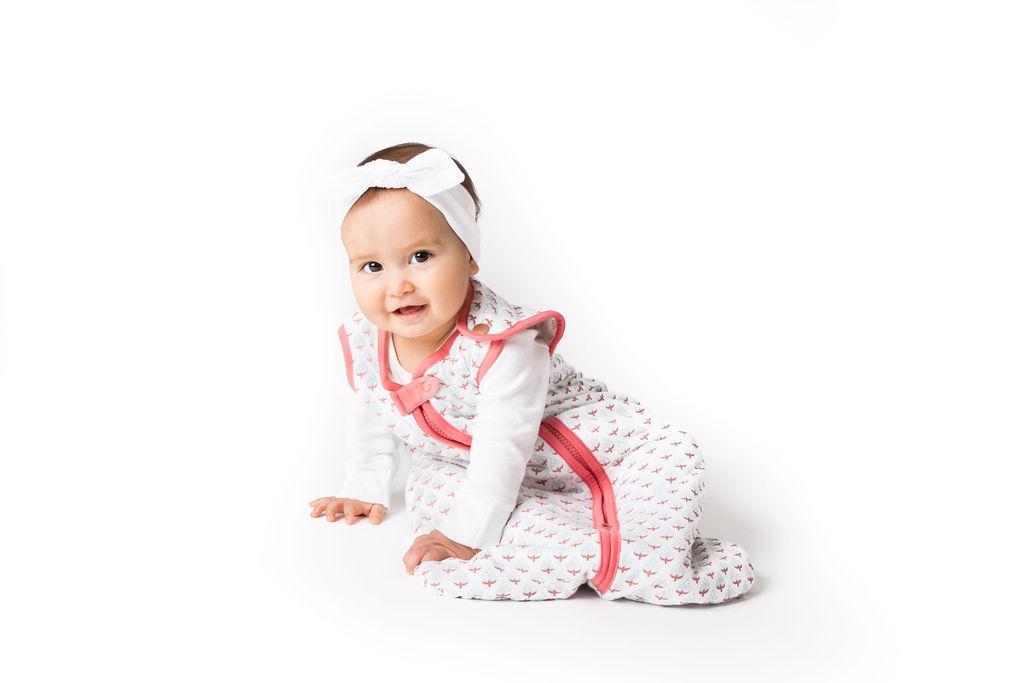 MIAMI Wearable Baby Sleep Bag – Lightweight Organic Cotton Sleep Sack