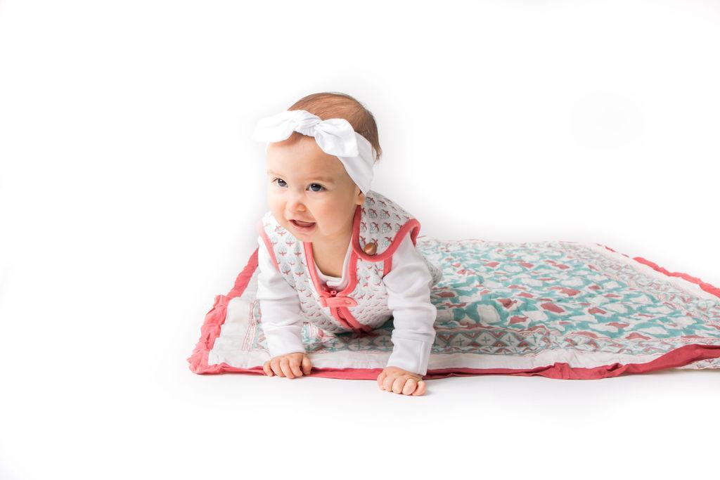 MIAMI Wearable Baby Sleep Bag – Lightweight Organic Cotton Sleep Sack
