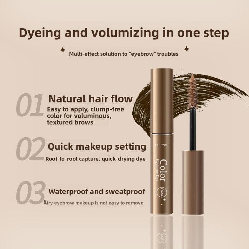 Eyebrow Dye Cream Waterproof Long-Lasting