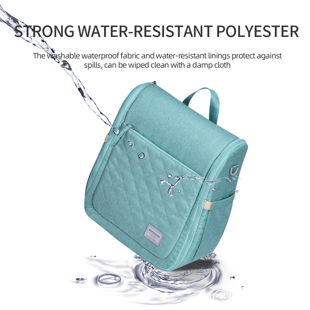 Portable Diaper Bag Backpack – Waterproof, Foldable & Stroller-Ready