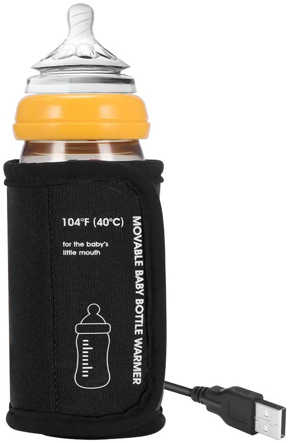 USB Baby Bottle Warmer for Car & Home – Portable Milk Heating Bag
