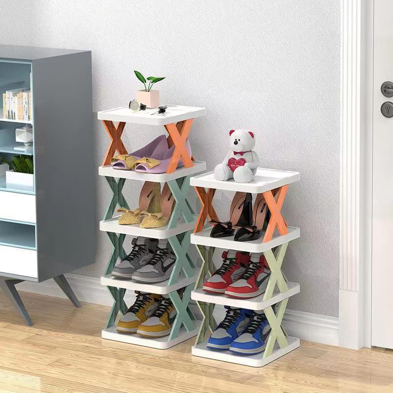 Multi-Layer Plastic Shoe Rack