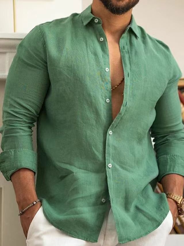 Men's Cotton Casual Shirt