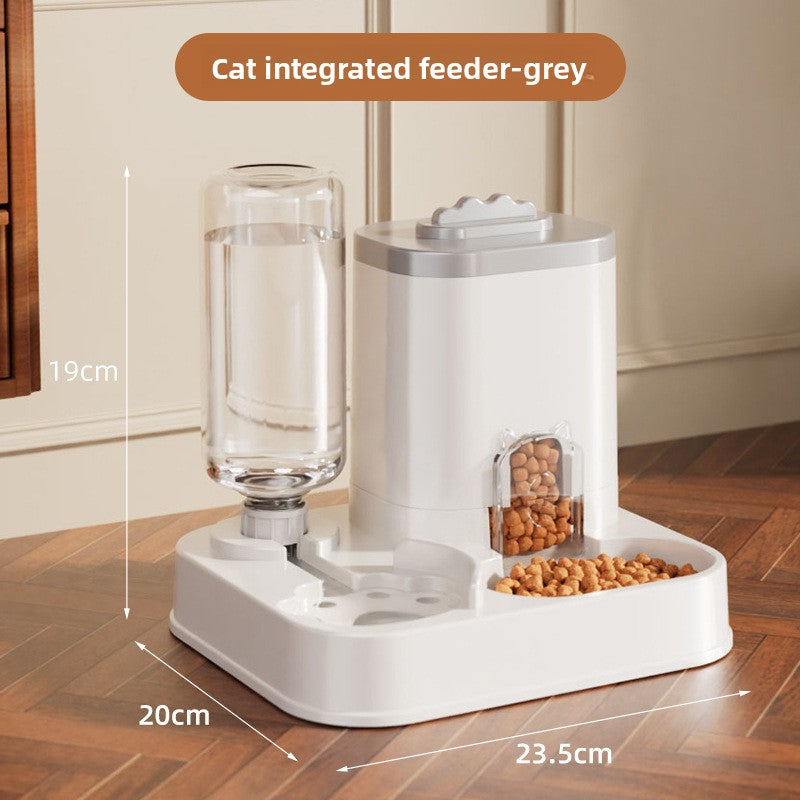 Automatic Pet Feeder and Water Dispenser Combo